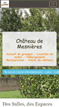 Mobile Screenshot of chateau-mesnieres-76.com